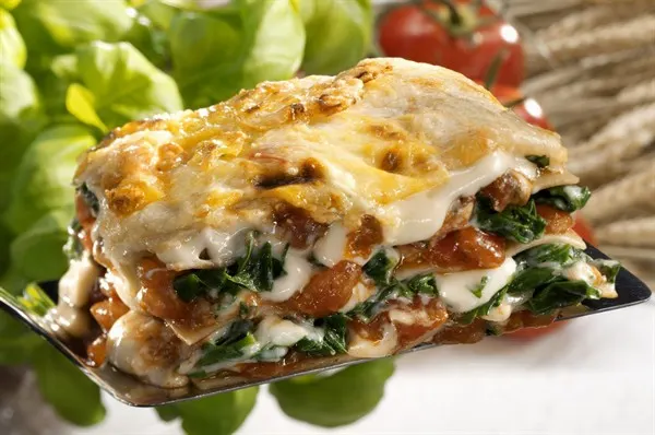 Lasagnes aux épinards