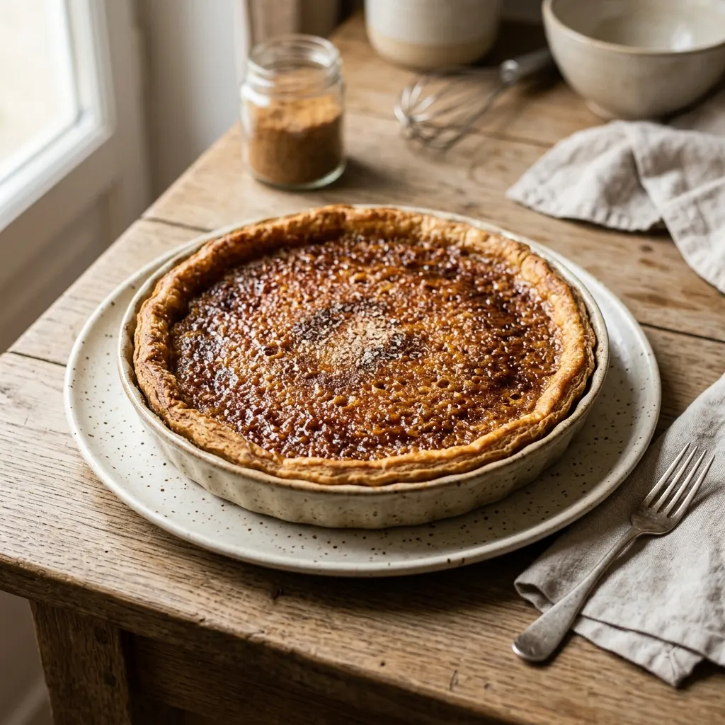 Tarte au sucre du Nord