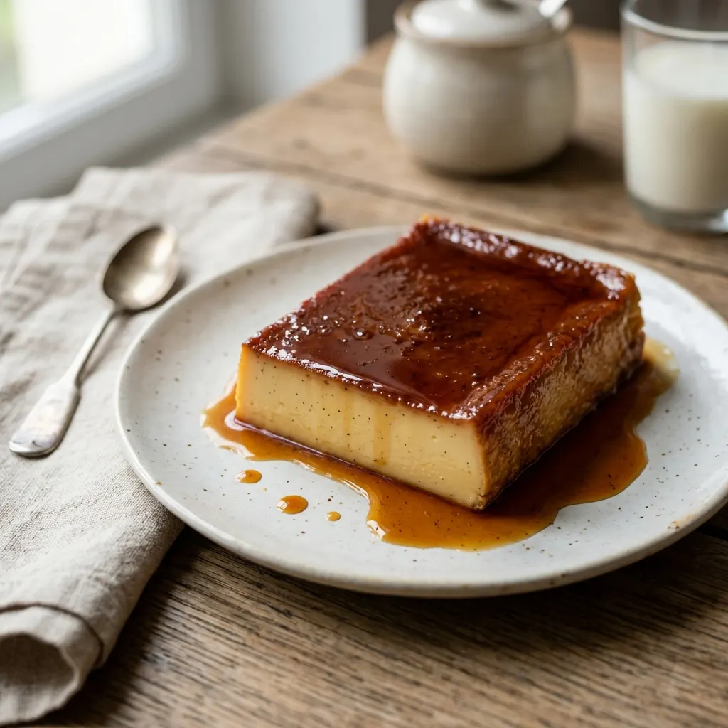 Flan aux œufs à l'ancienne
