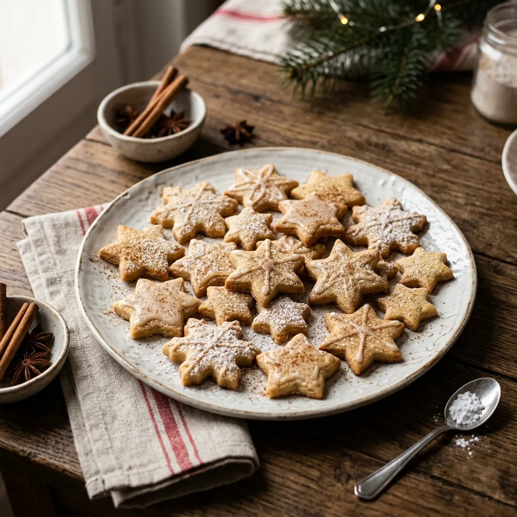 Sablés de Noël à la cannelle