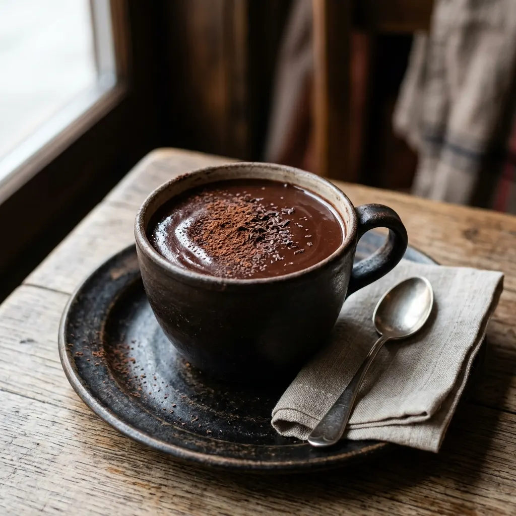 Chocolat chaud épais à l'espagnole