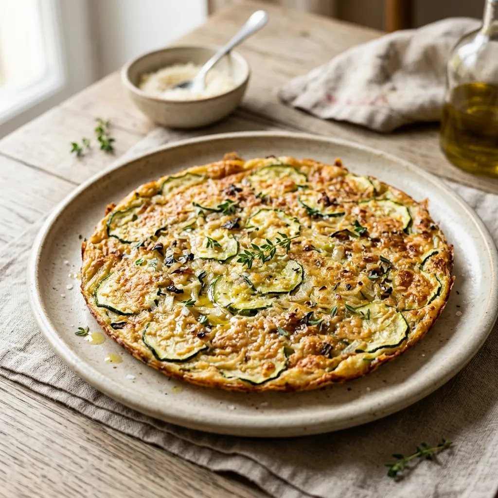 Scarpaccia de courgettes