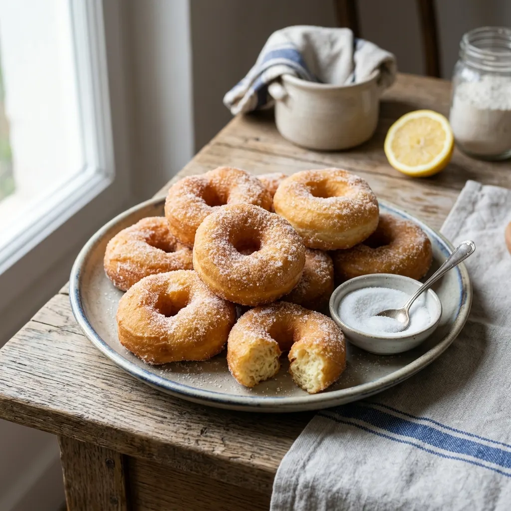 Graffe napoletane — beignets de Carnaval à la pomme de terre