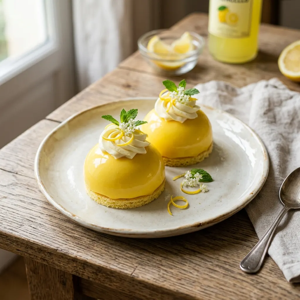 Delizia al limone — dômes au citron de la côte amalfitaine