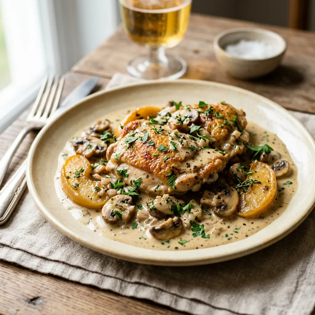 Poulet Vallée d'Auge