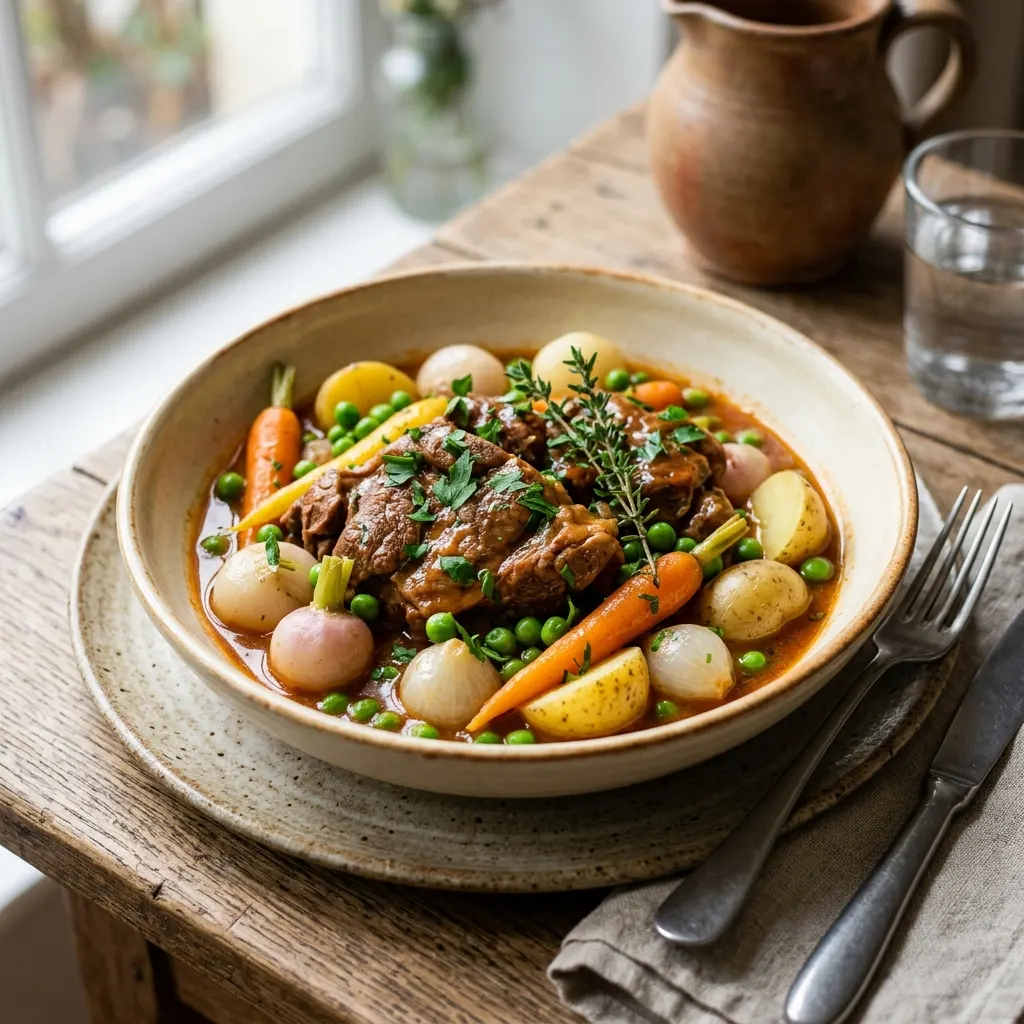Navarin d'agneau printanier