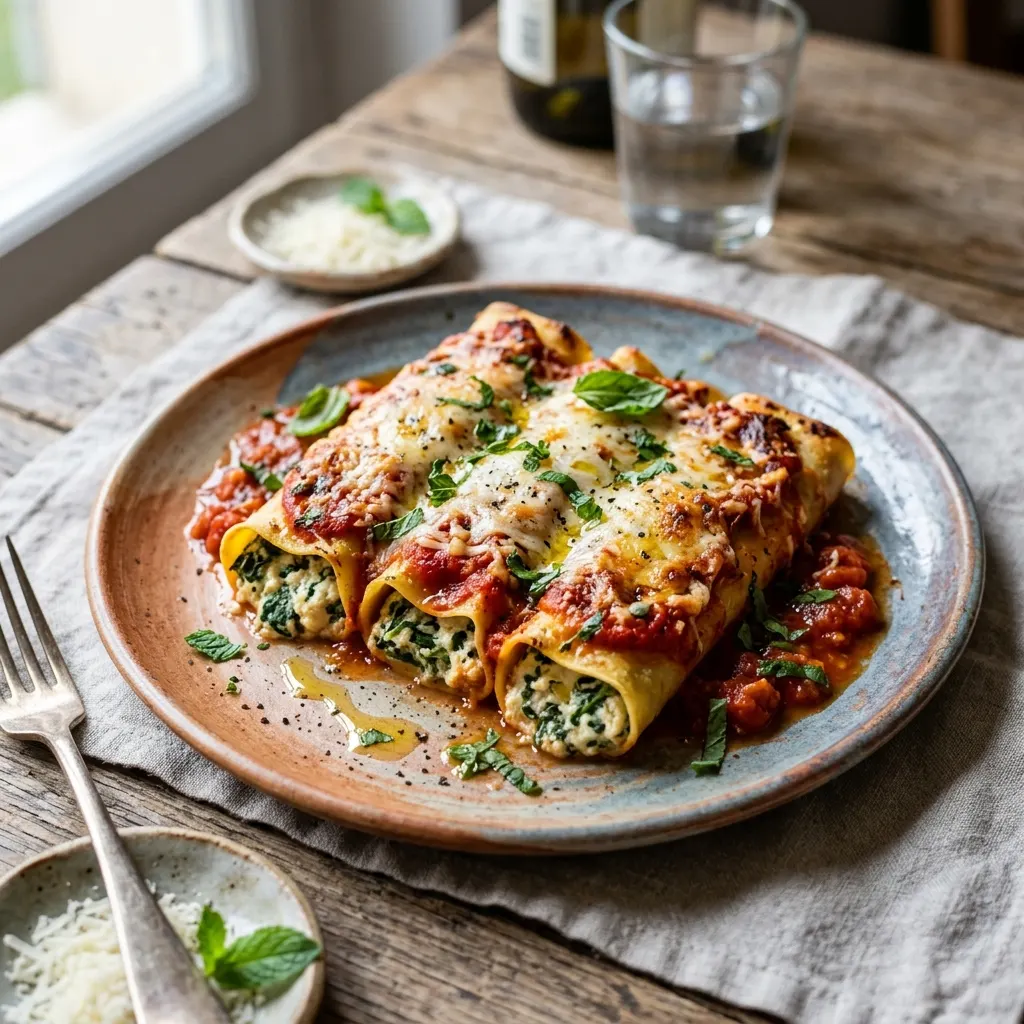 Cannelloni au brocciu
