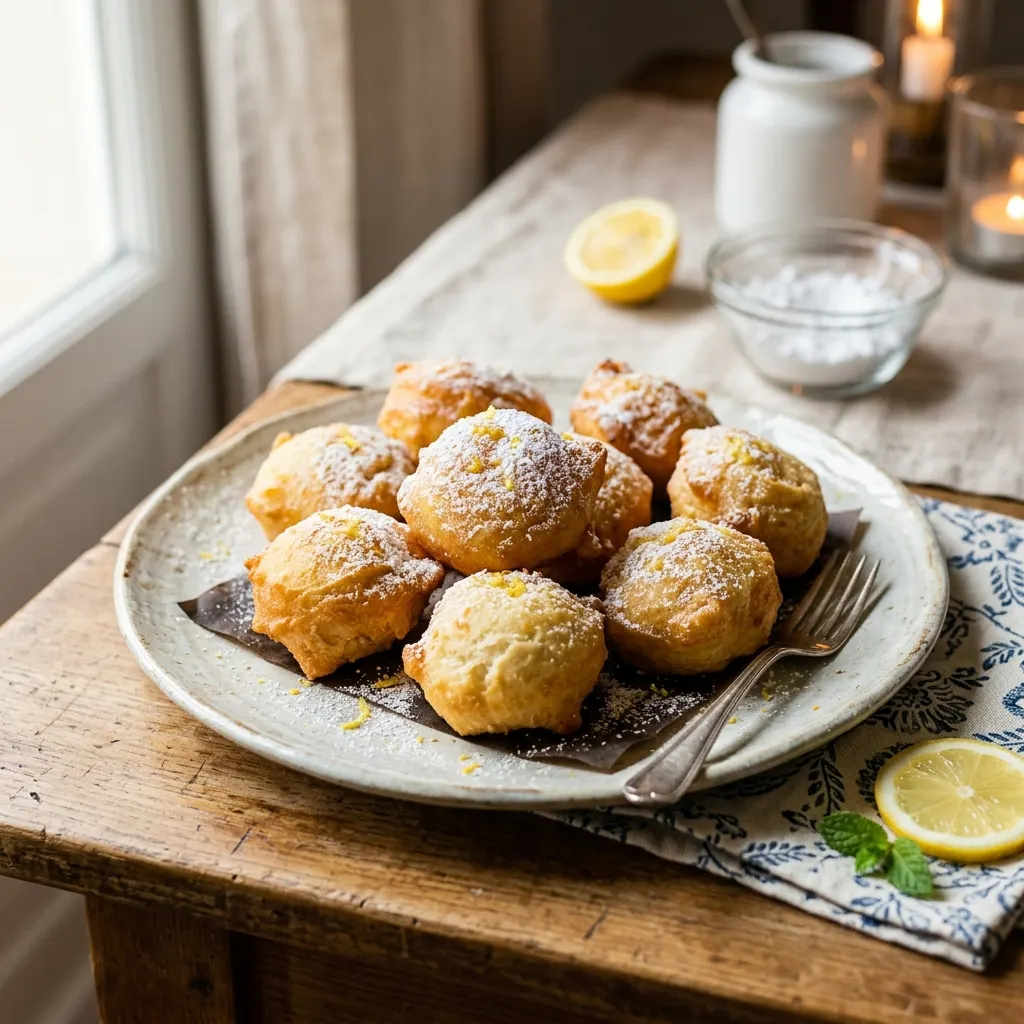 Beignets de brocciu