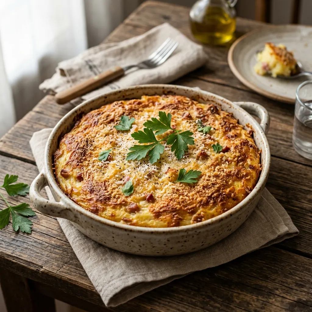 Gattò di patate (gâteau napolitain de pommes de terre)