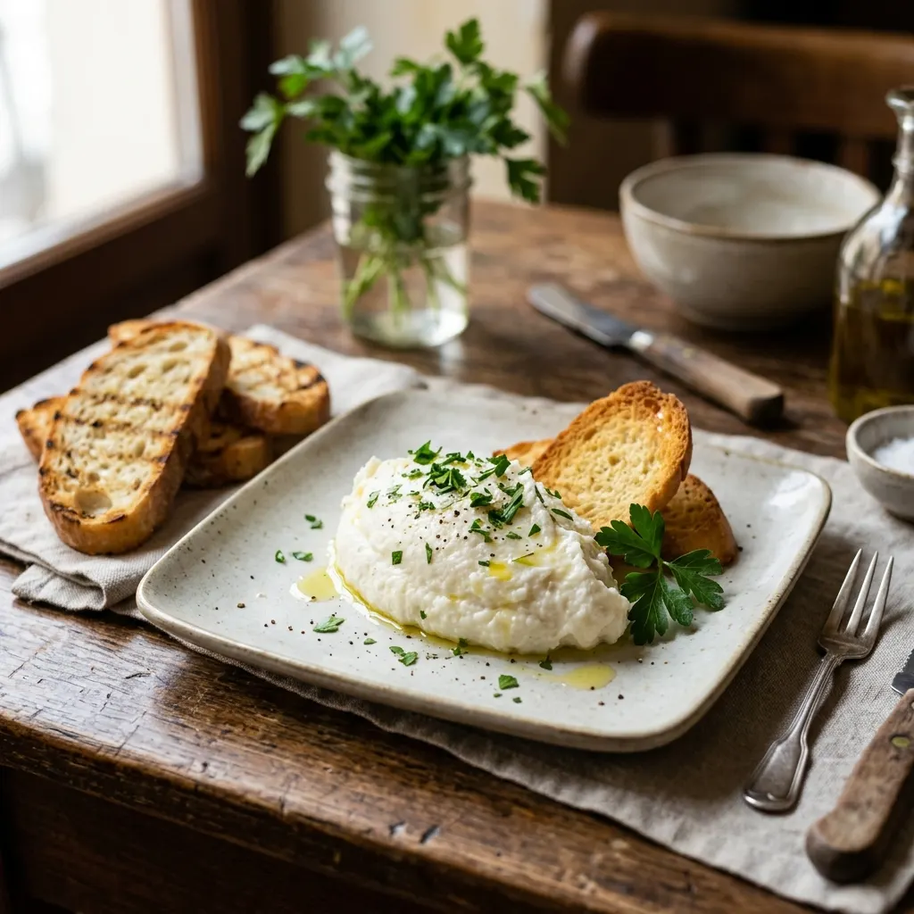 Baccalà mantecato (morue fouettée à l'huile d'olive)