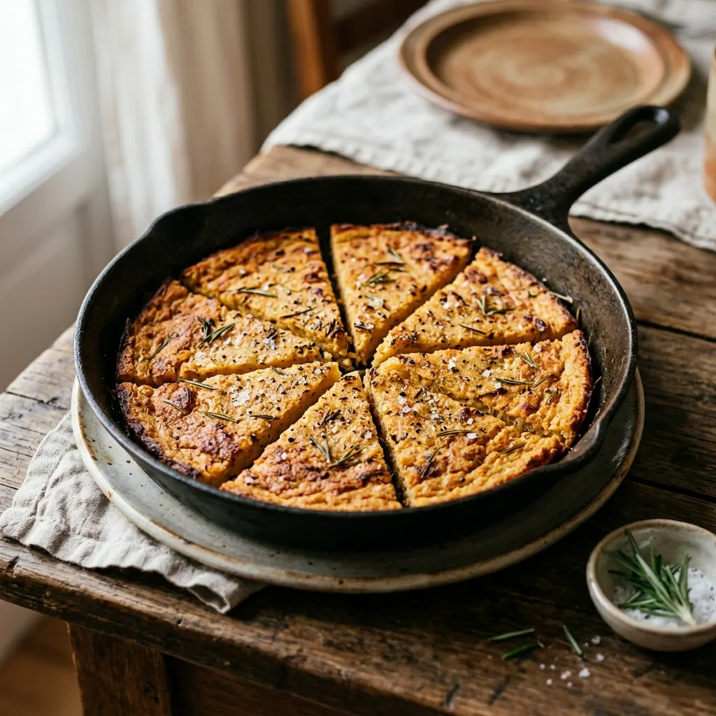 Farinata di ceci (galette de pois chiches à la ligure)