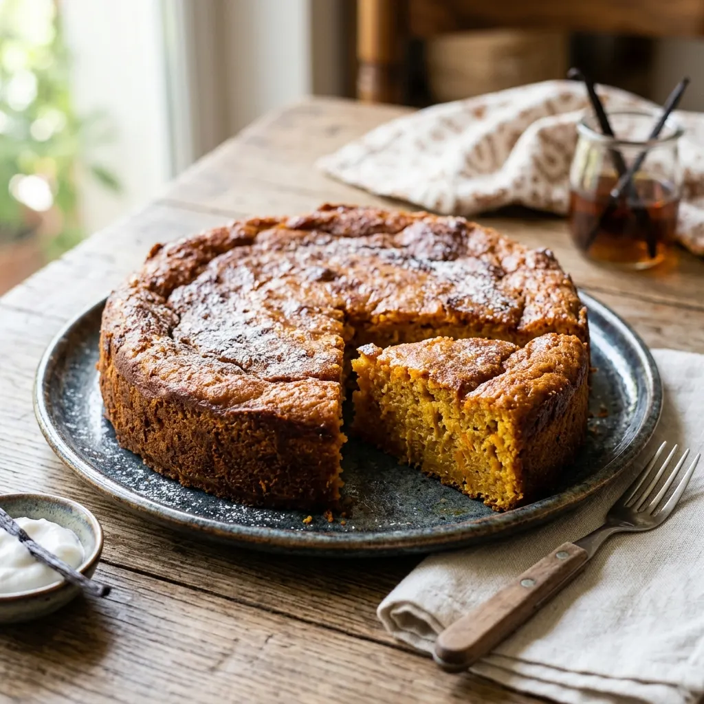 Gâteau patate douce réunionnais