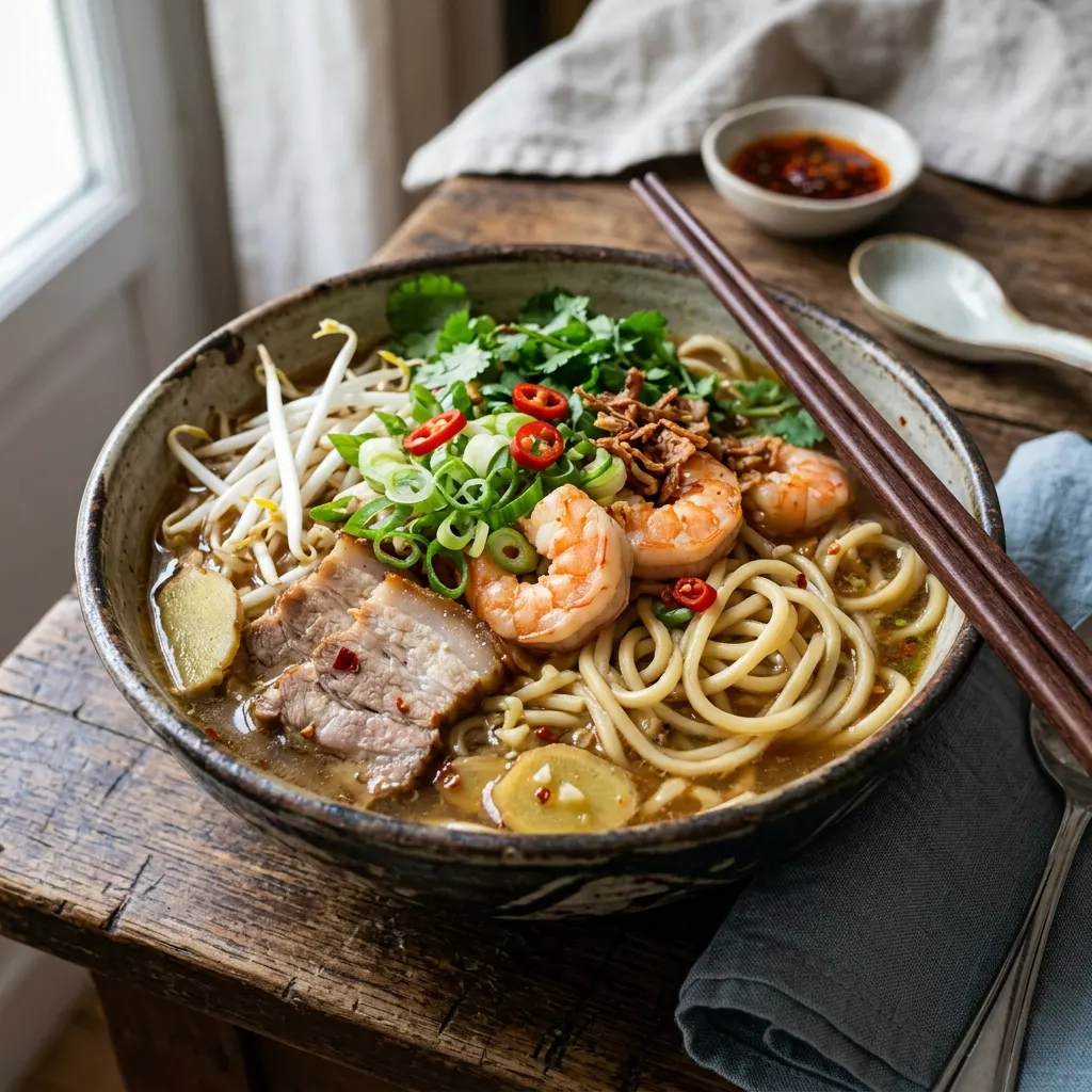 Soupe chinoise de Cayenne