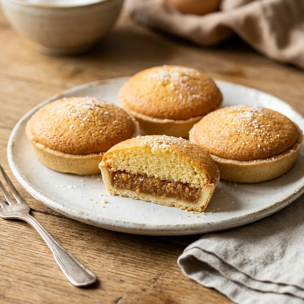 Tourment d'amour (tartelette guadeloupéenne à la confiture de coco)