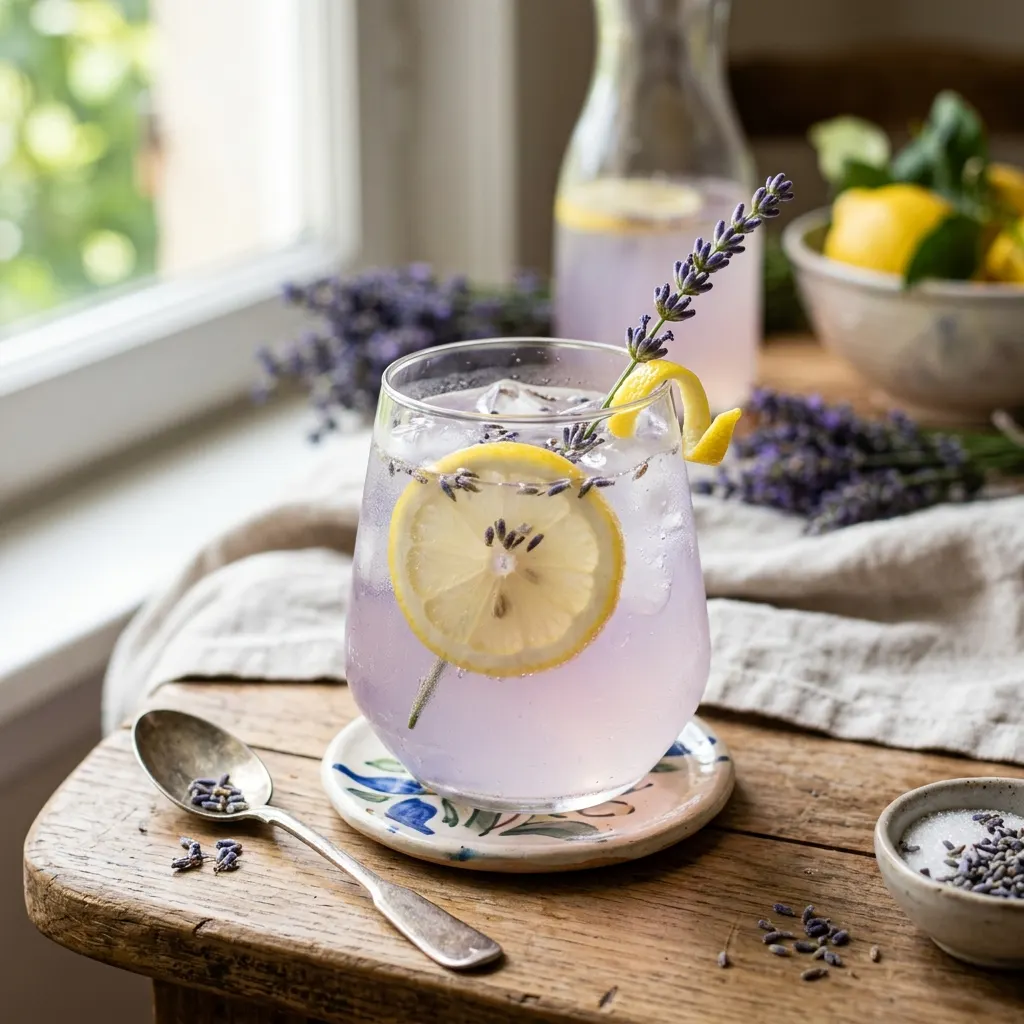 Limonade à la lavande