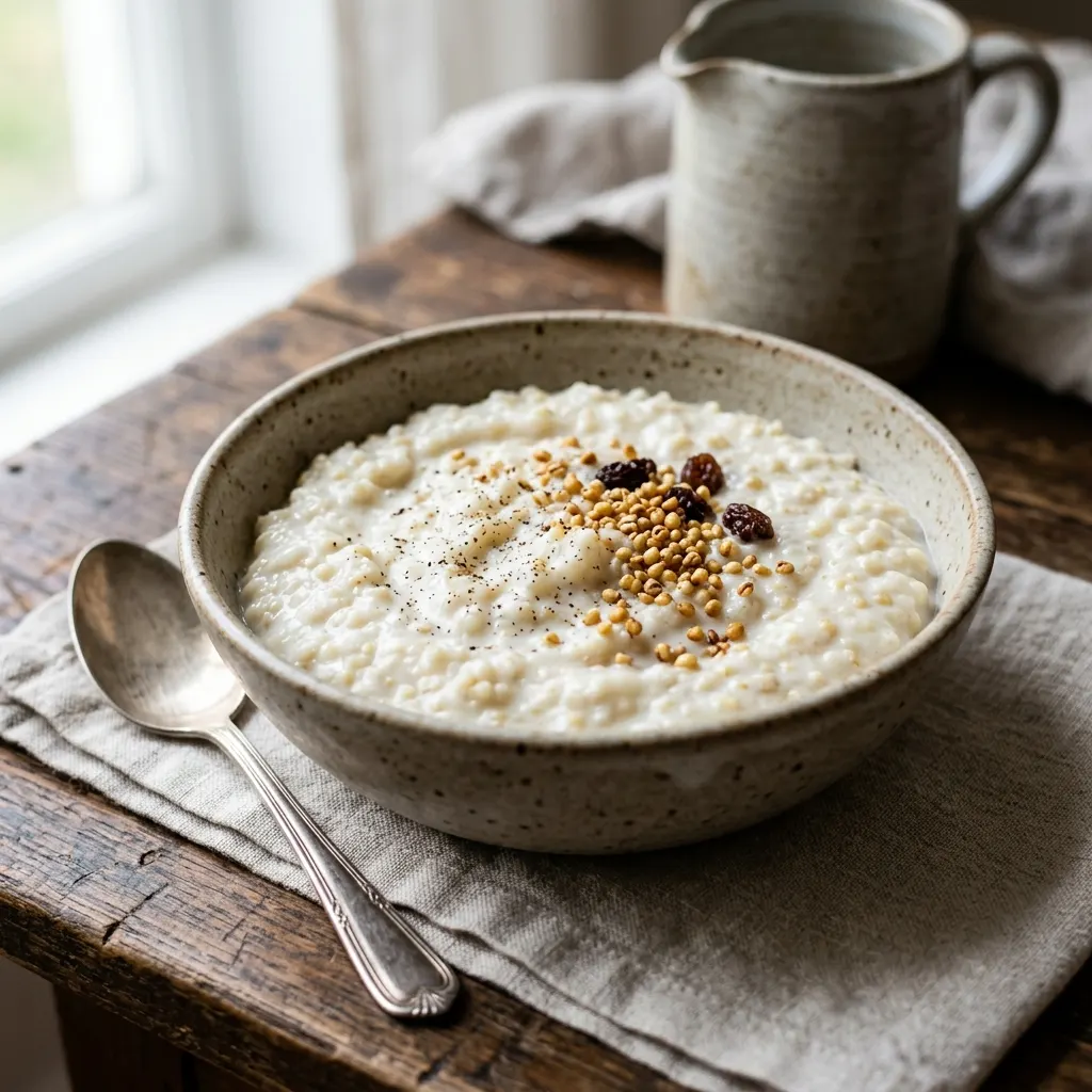 Dèguè (thiakry, semoule au lait fermenté d'Afrique de l'Ouest)