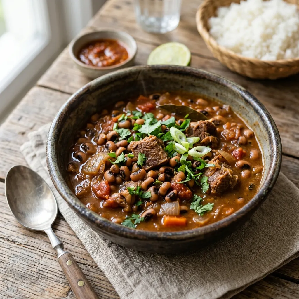 Ndambé (ragoût sénégalais de haricots niébé)