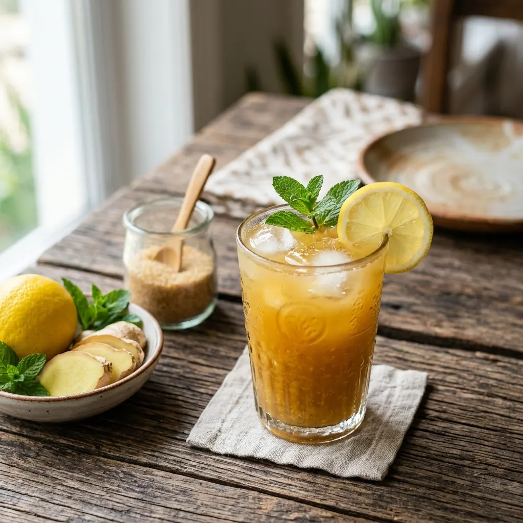 Gnamakoudji (jus de gingembre ivoirien)