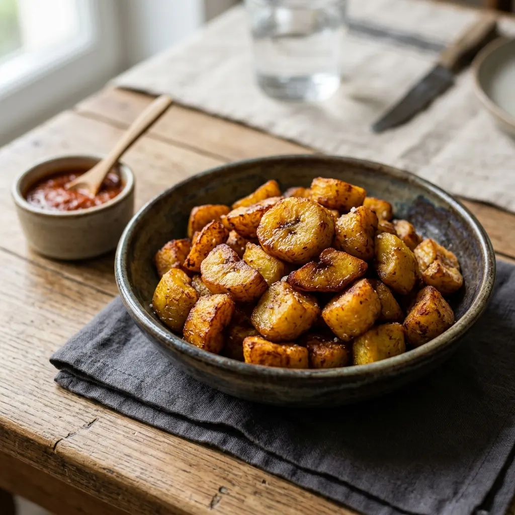 Alloco (bananes plantains frites ivoiriennes)
