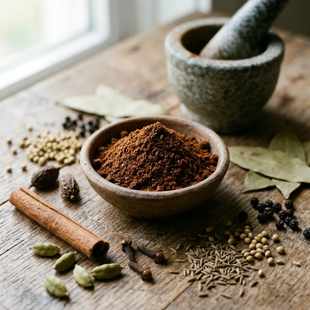 Garam masala (mélange d'épices de l'Inde du Nord)