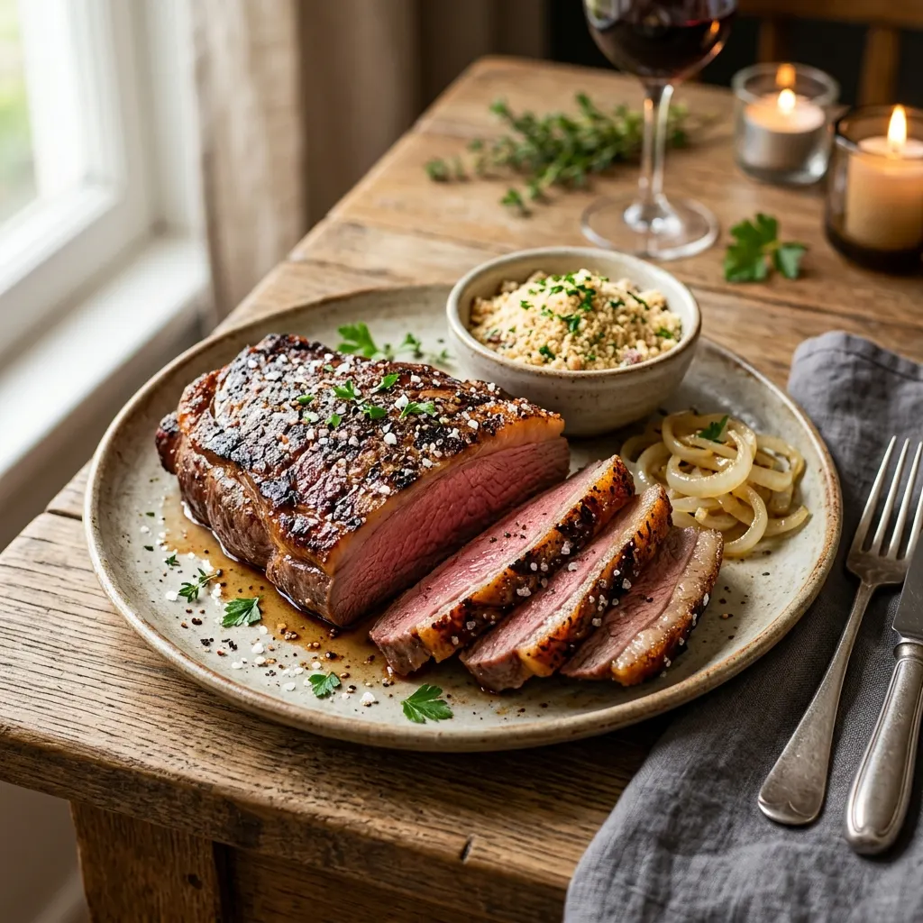 Picanha au churrasco (pièce de bœuf rôtie au gros sel)