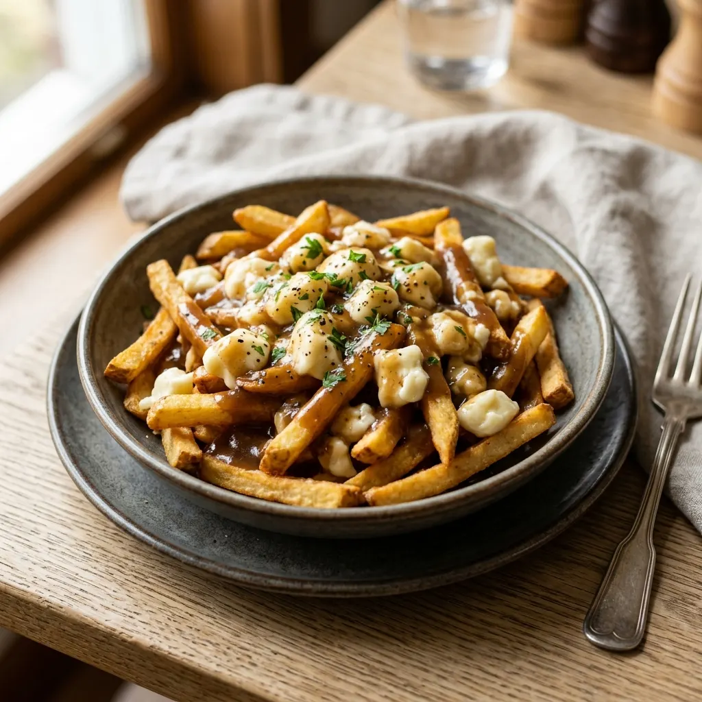 Poutine traditionnelle