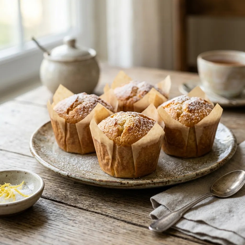 Bolo de arroz (petits gâteaux portugais à la farine de riz)
