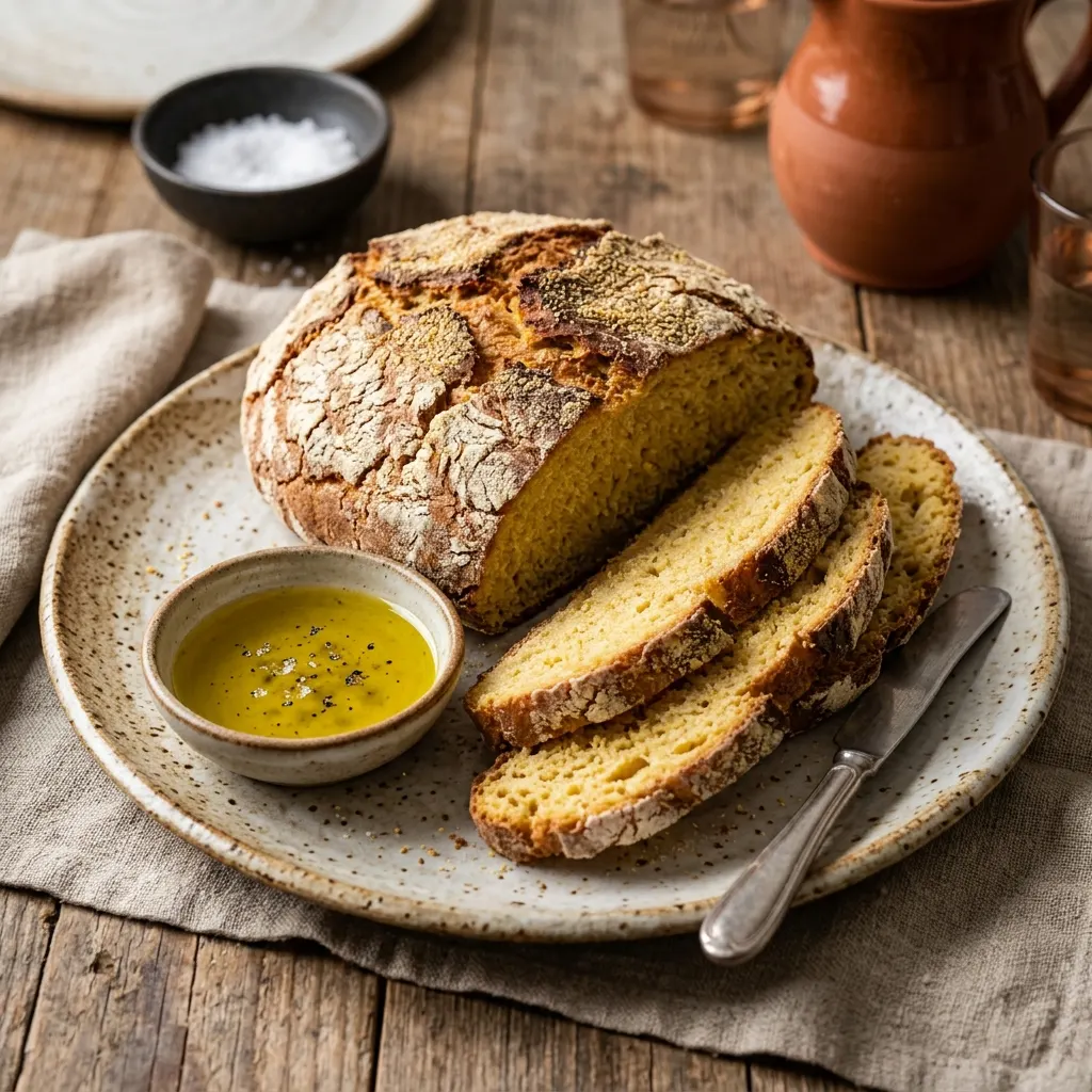 Broa de milho (pain de maïs portugais)