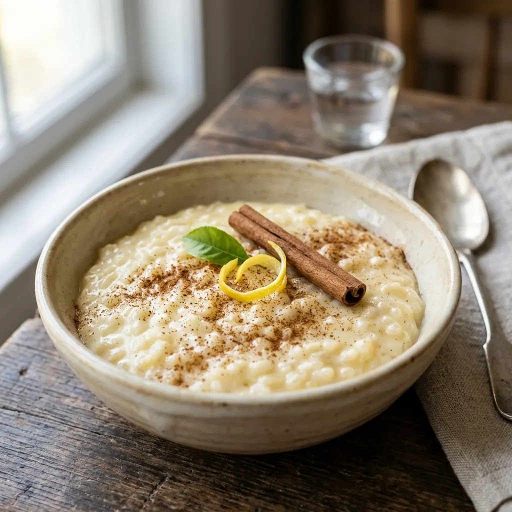 Arroz doce (riz au lait portugais à la cannelle)