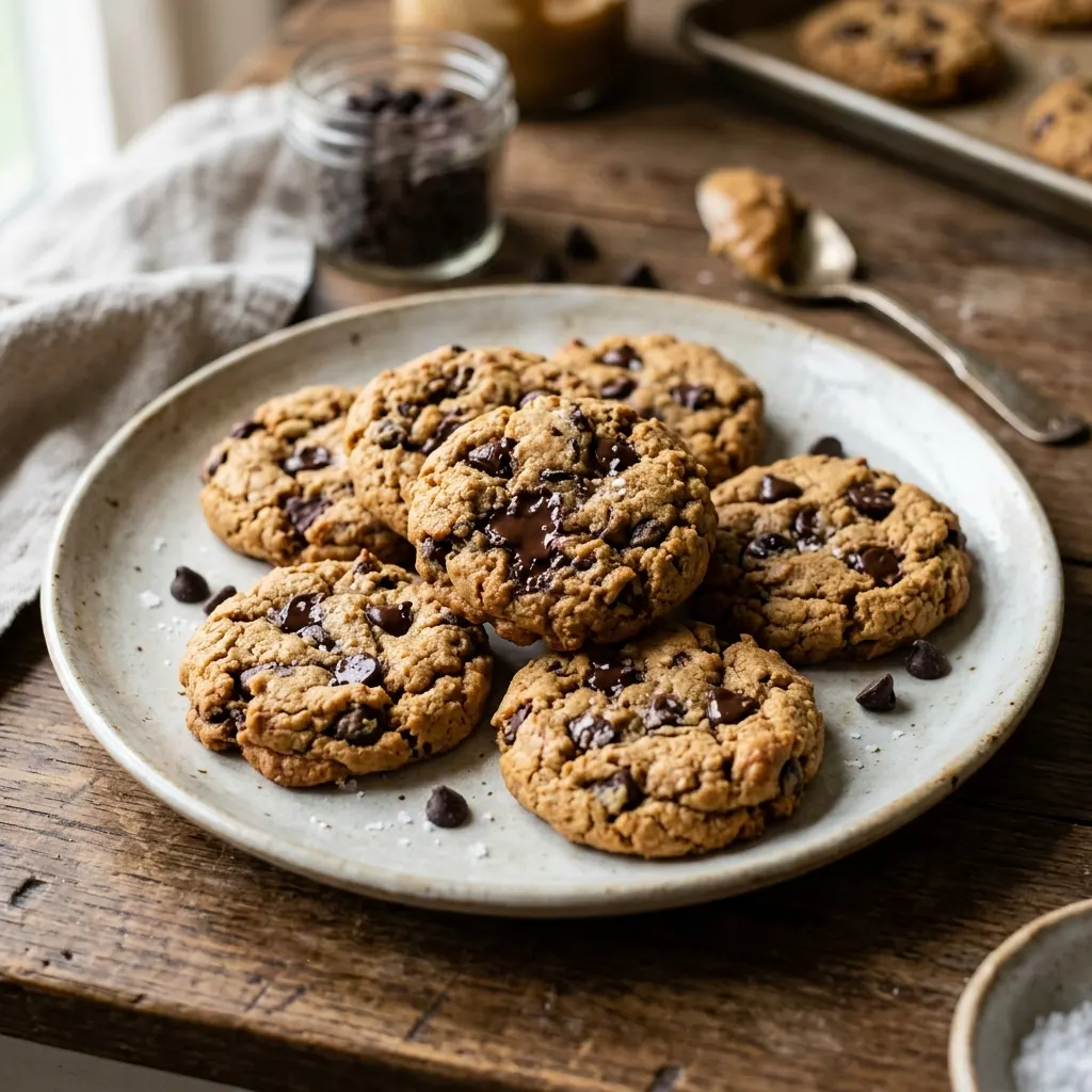 Cookies aux pois chiches et au beurre de cacahuète