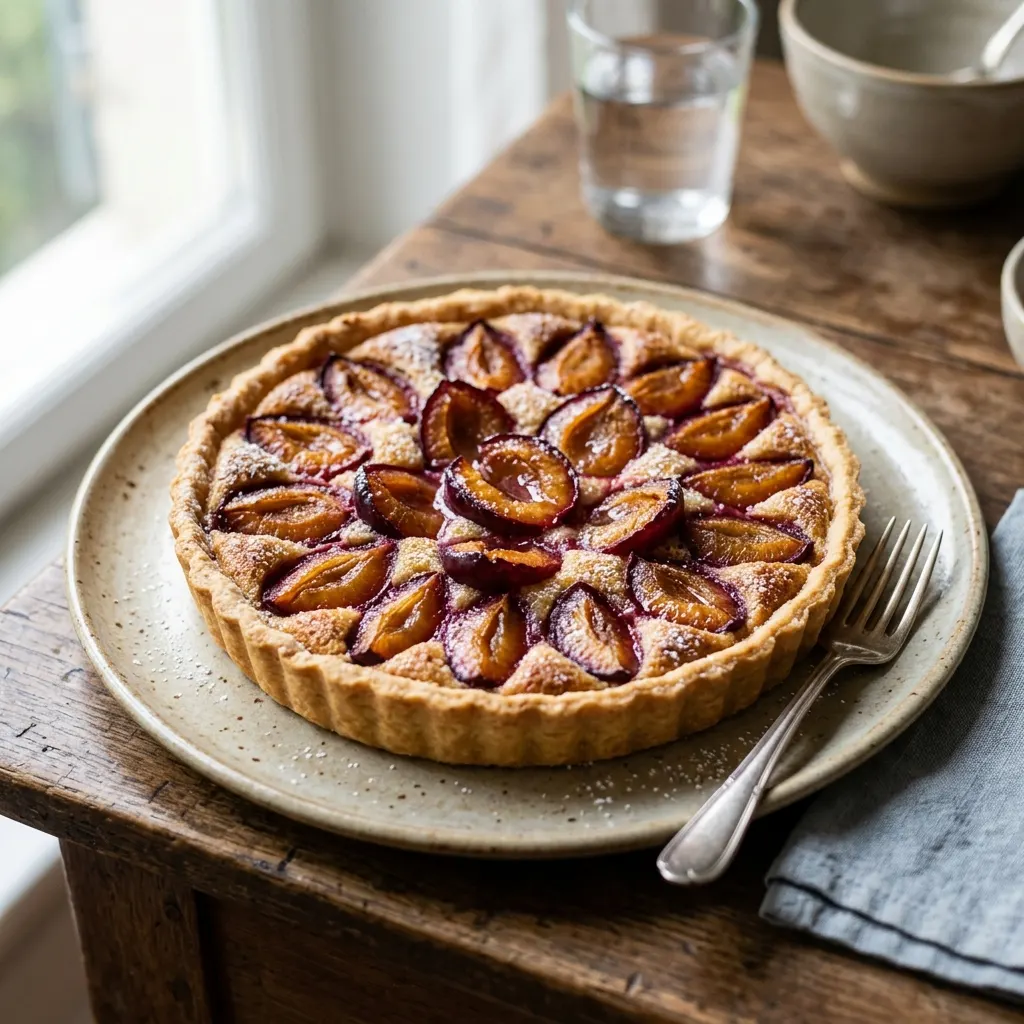 Tarte aux prunes