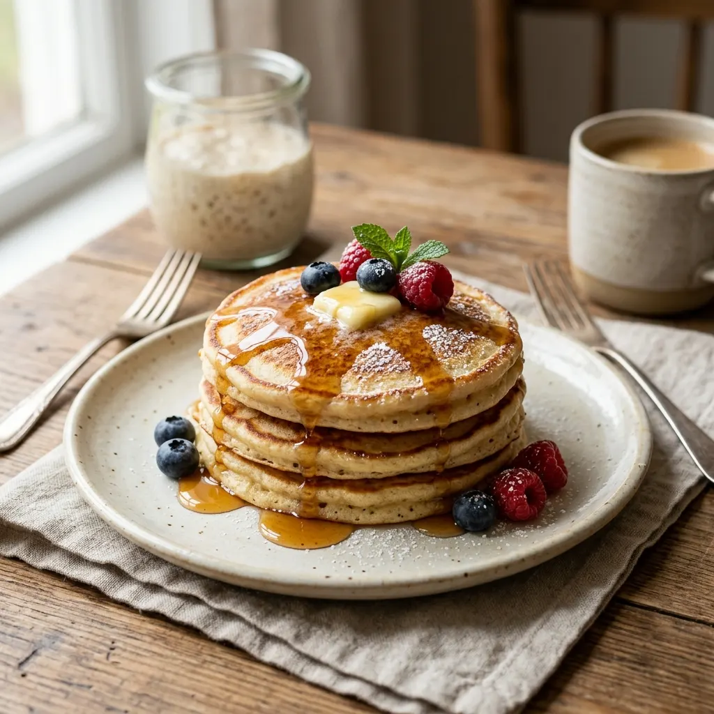 Pancakes au levain