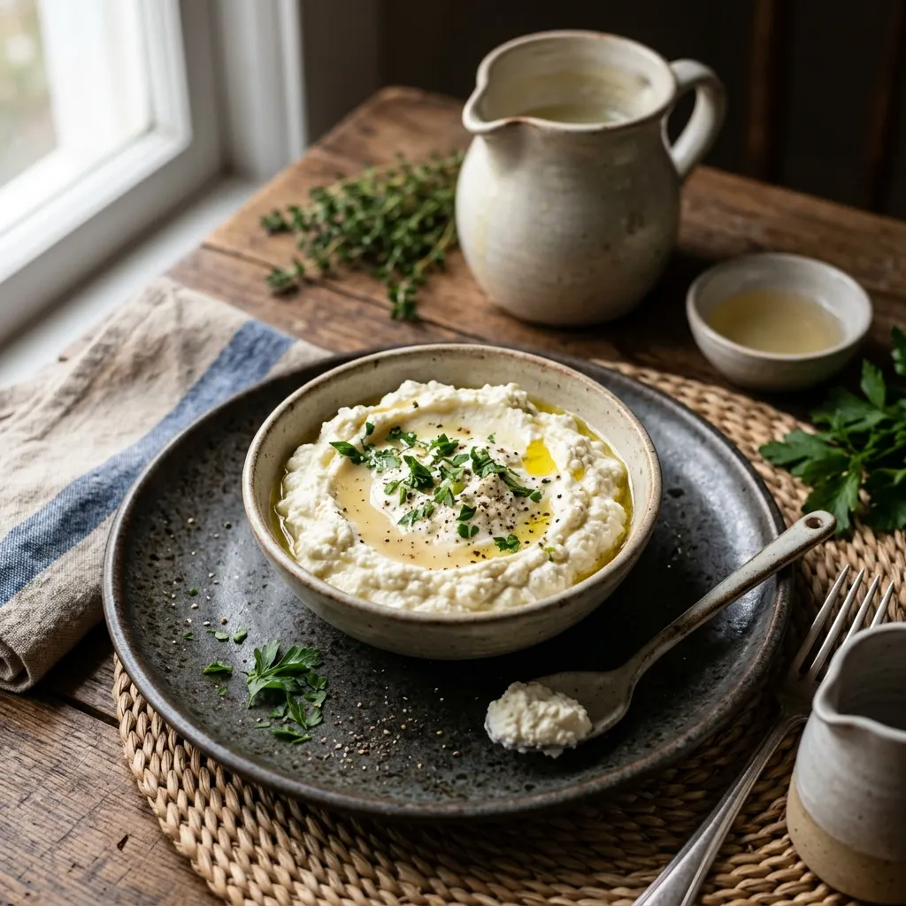 Ricotta maison au petit-lait