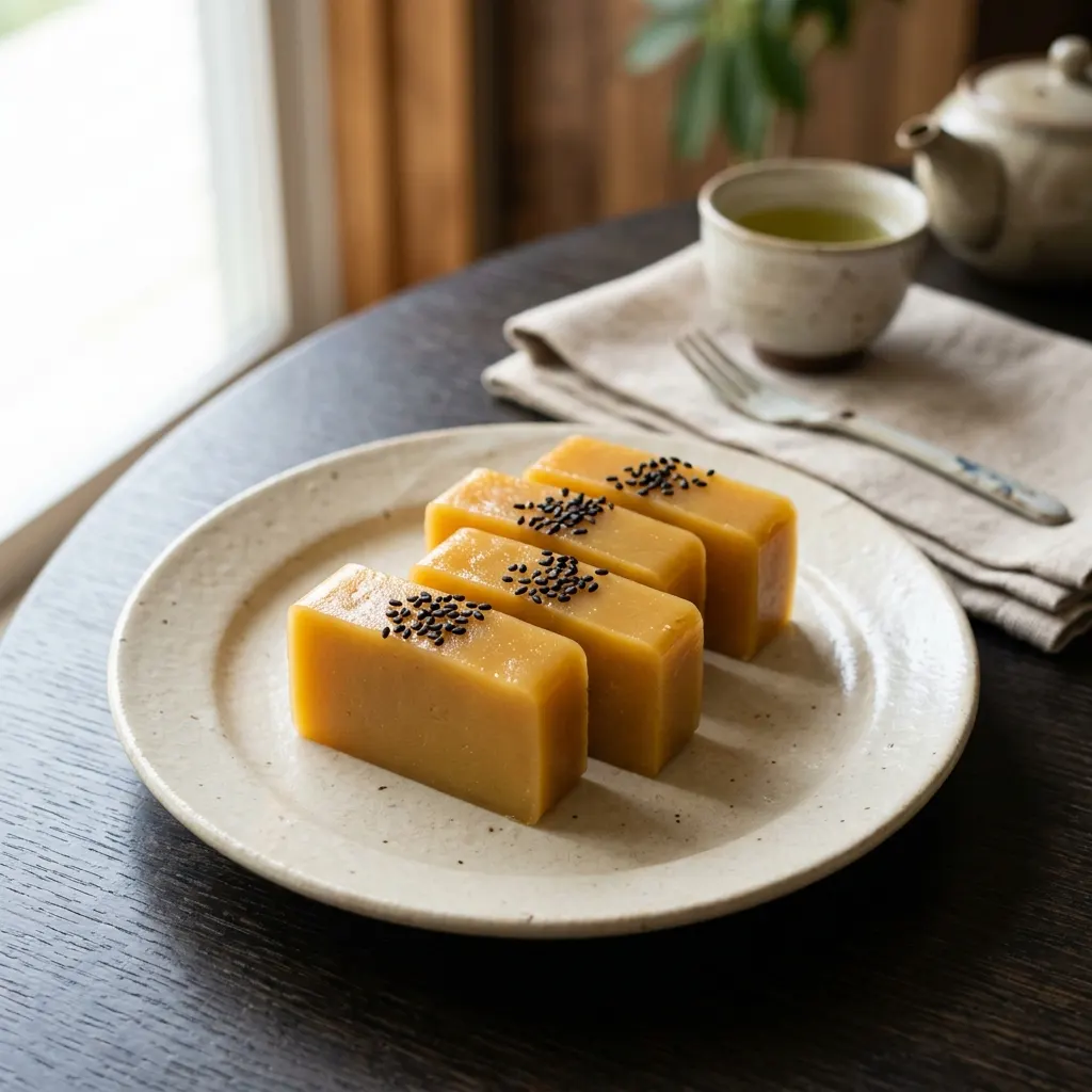Imo yōkan (pâte japonaise de patate douce)