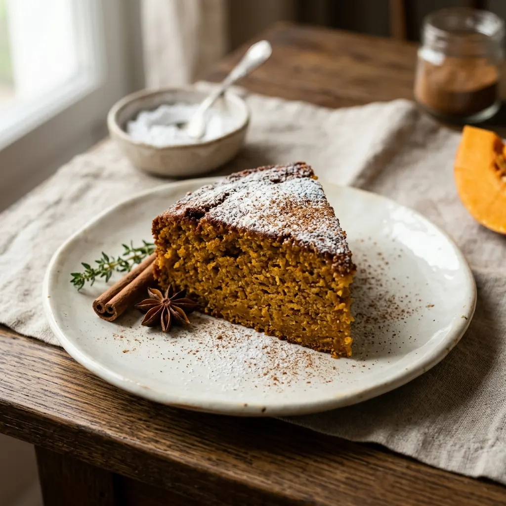 Bolo de abóbora (gâteau portugais au potiron et à la cannelle)
