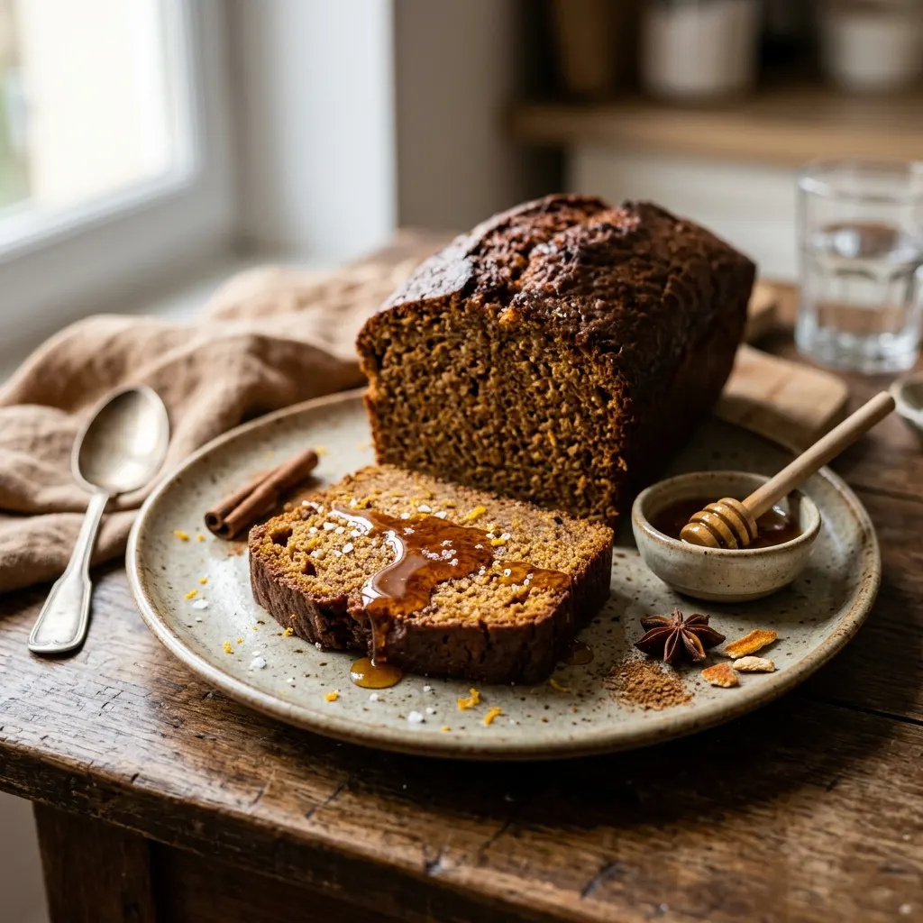 Pain d'épices au miel de châtaignier