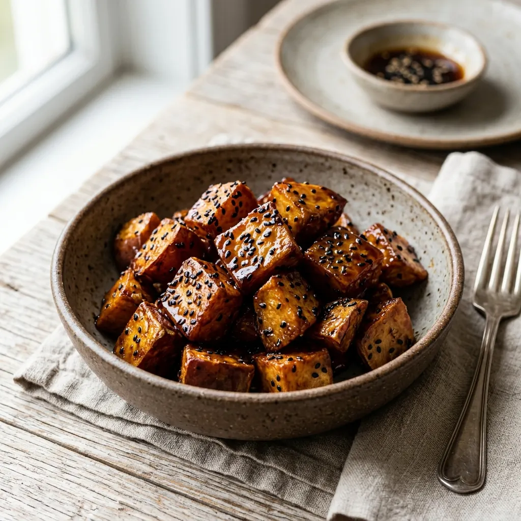 Daigaku imo (patate douce caramélisée japonaise au sésame)
