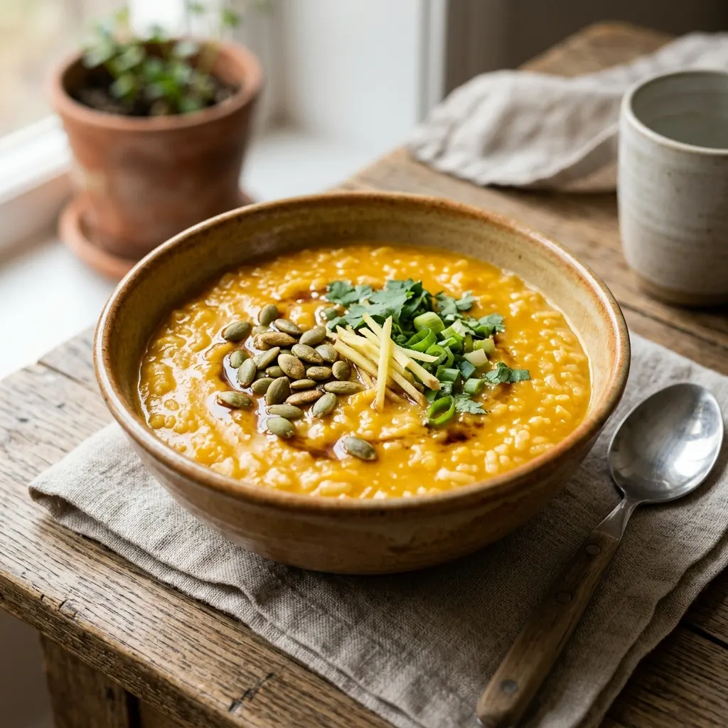 Nanguazhou (congee chinois au potiron)