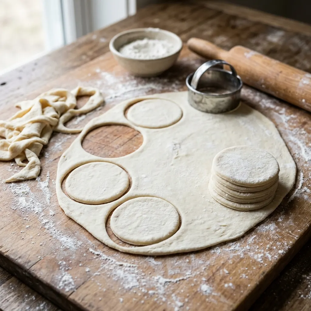 Pâte à pierogi et à varenyky (pâte à raviolis d'Europe de l'Est)