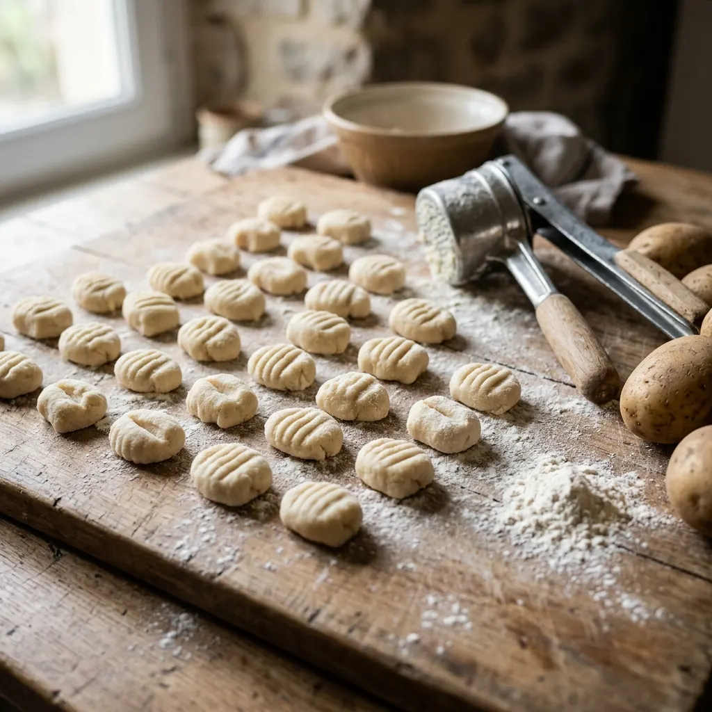 Gnocchi de pomme de terre maison