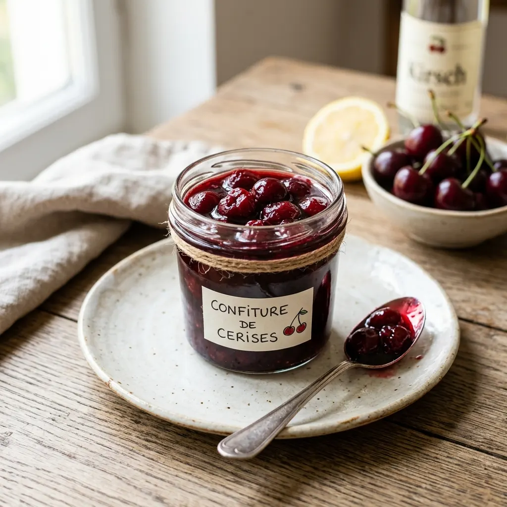 Confiture de cerises