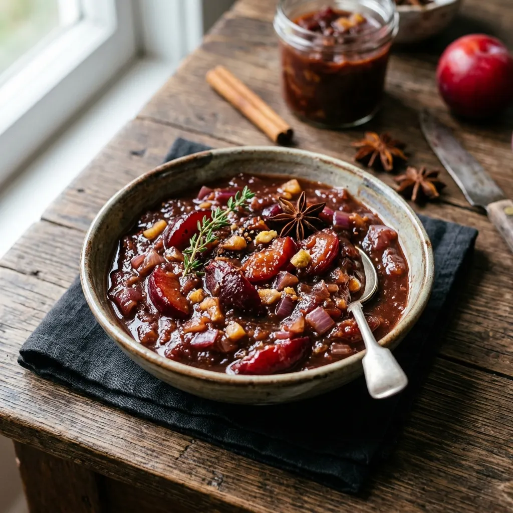 Chutney de prunes