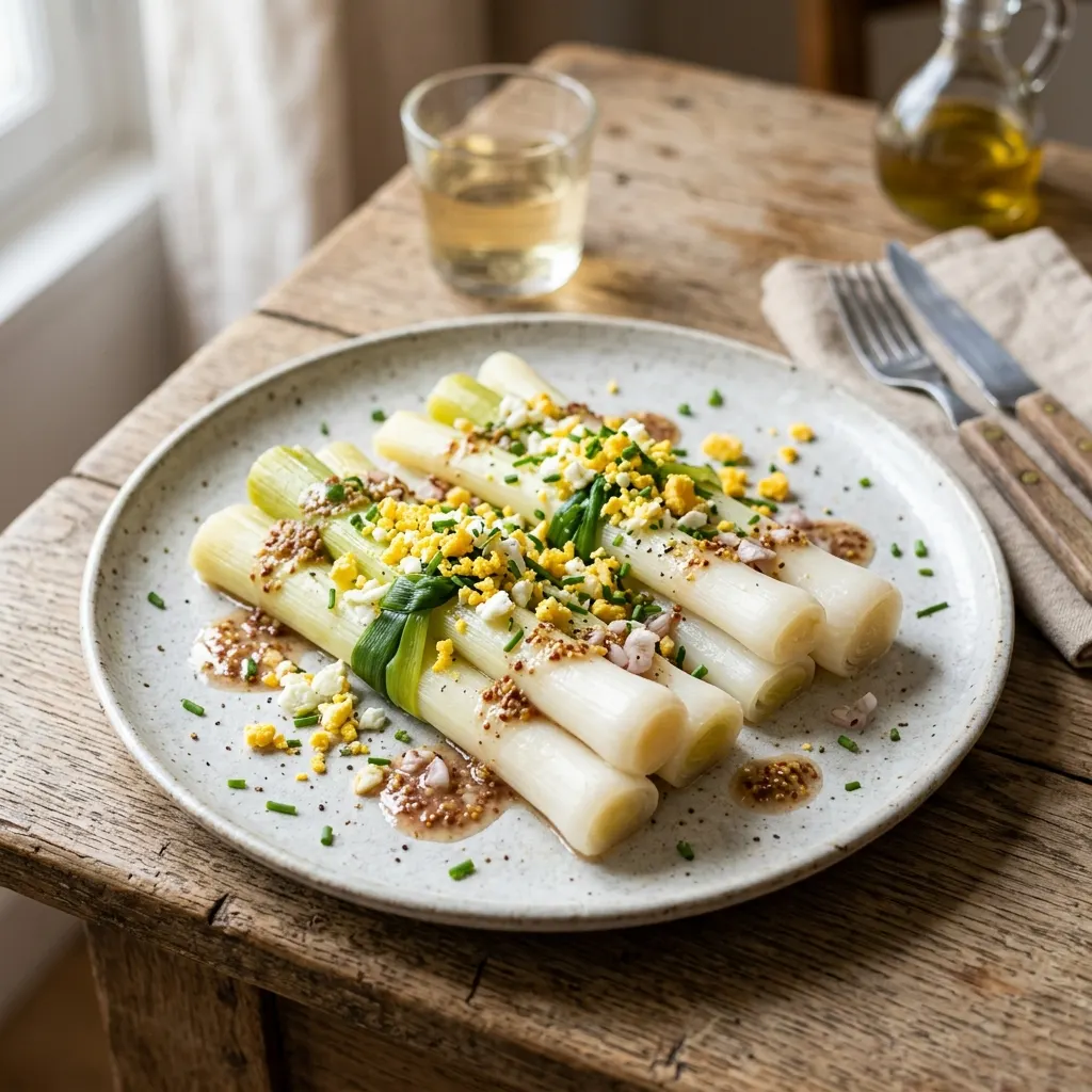 Poireaux vinaigrette