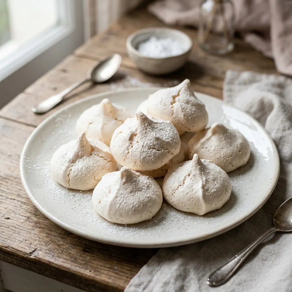 Meringues à l'aquafaba