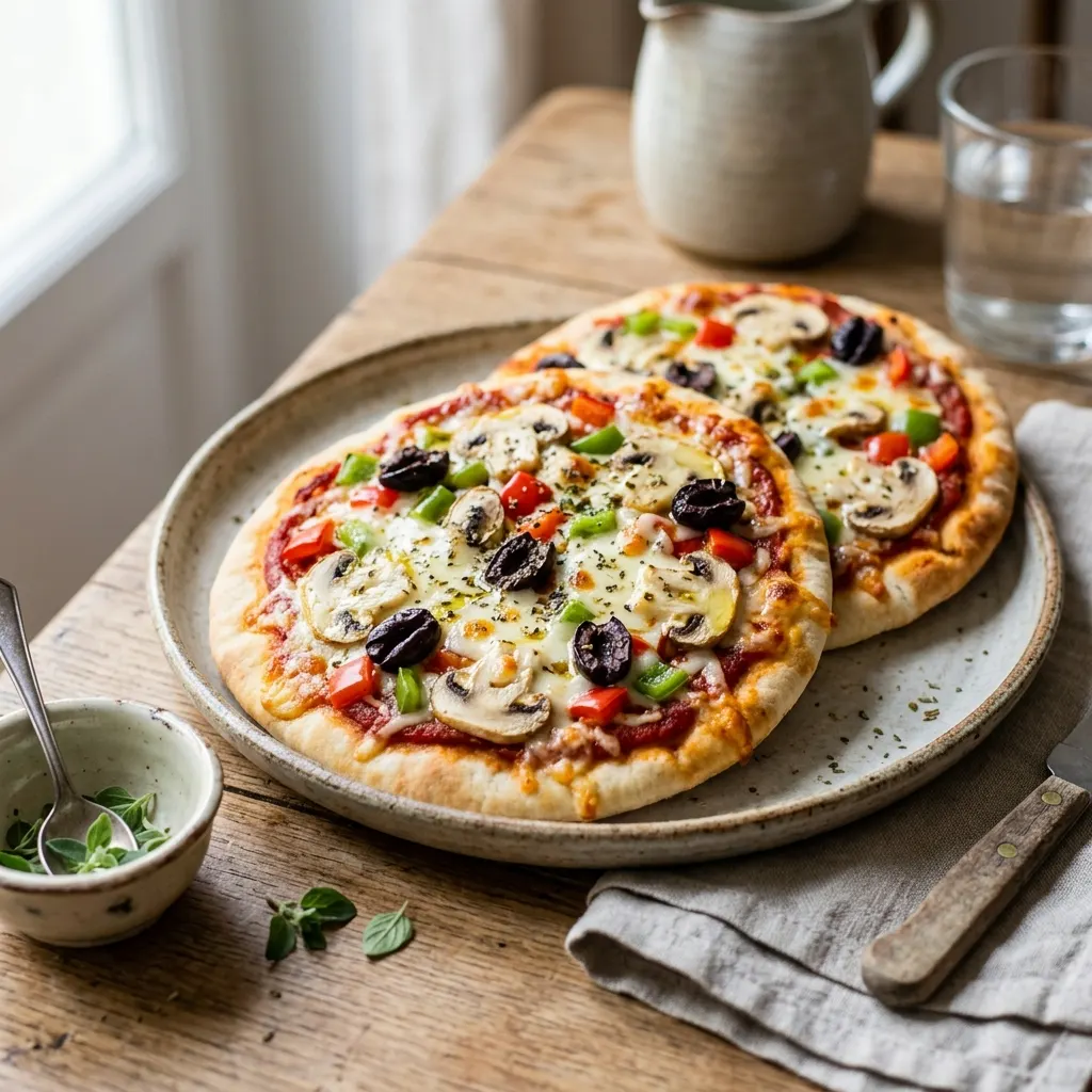Pizzas sur pain pita