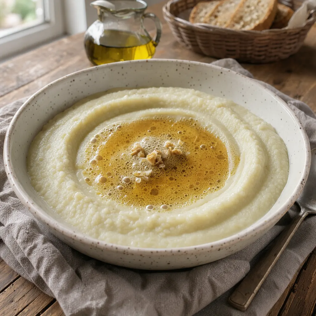 Purée de céleri-rave au lait et au beurre noisette