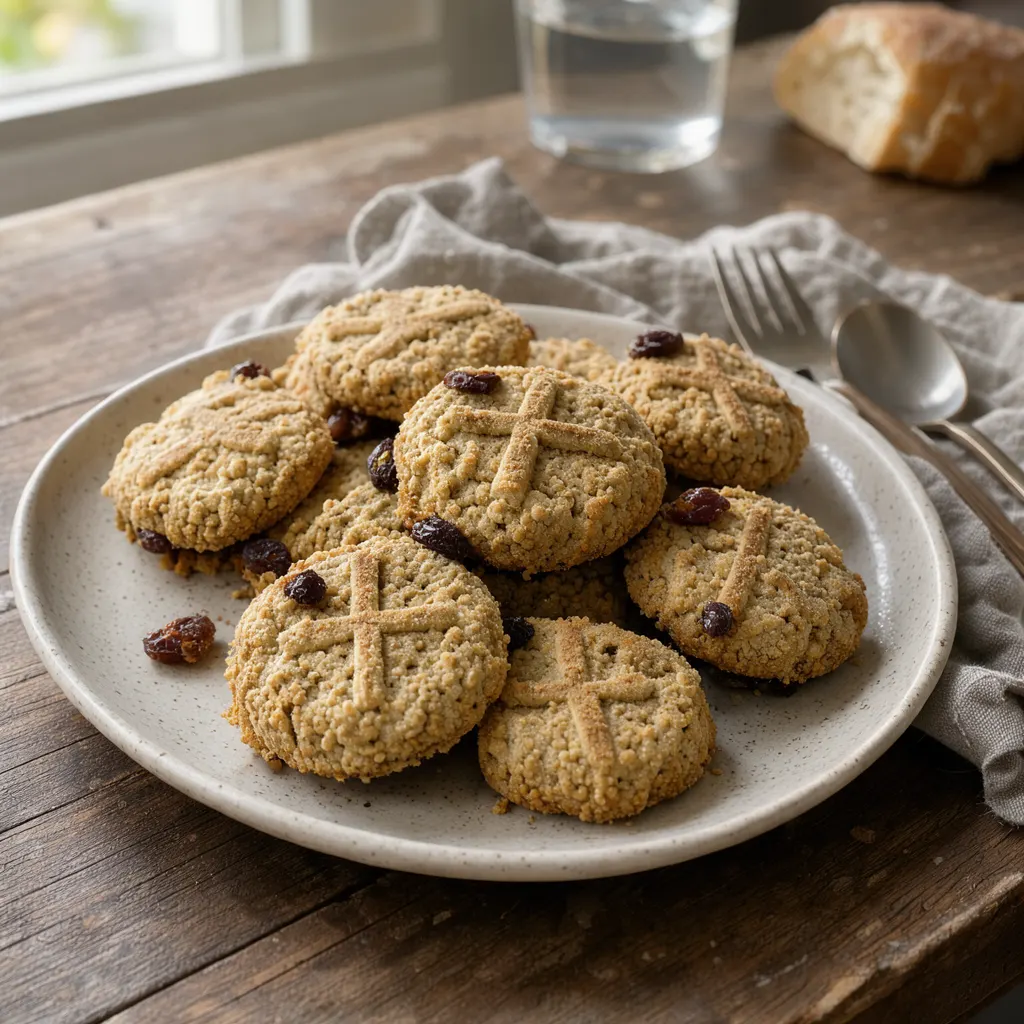 Soul cakes (petits gâteaux anglais aux épices et aux raisins de la Toussaint)