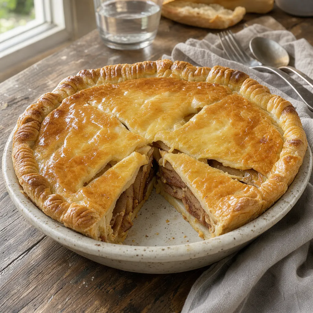 Apple pie (tourte américaine aux pommes à double croûte)