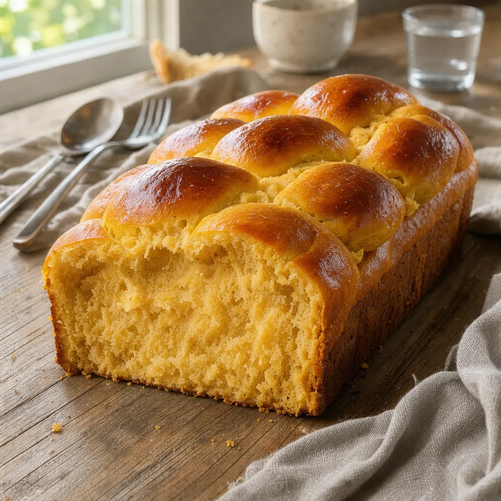 Pan di zucca (pain italien au potiron)